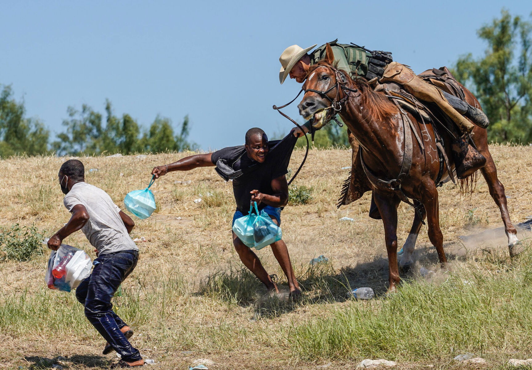 Haitian Refugees **This image is for use with this specific article only*